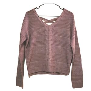 Full Circle Trends Knit Sweater Top size M